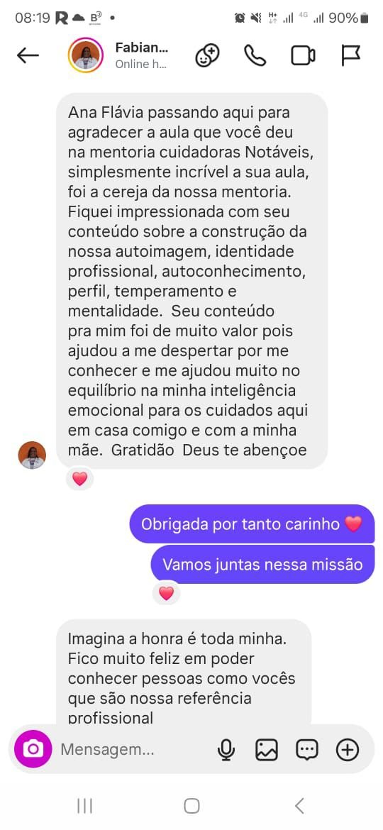 Depoimento de Fabiana